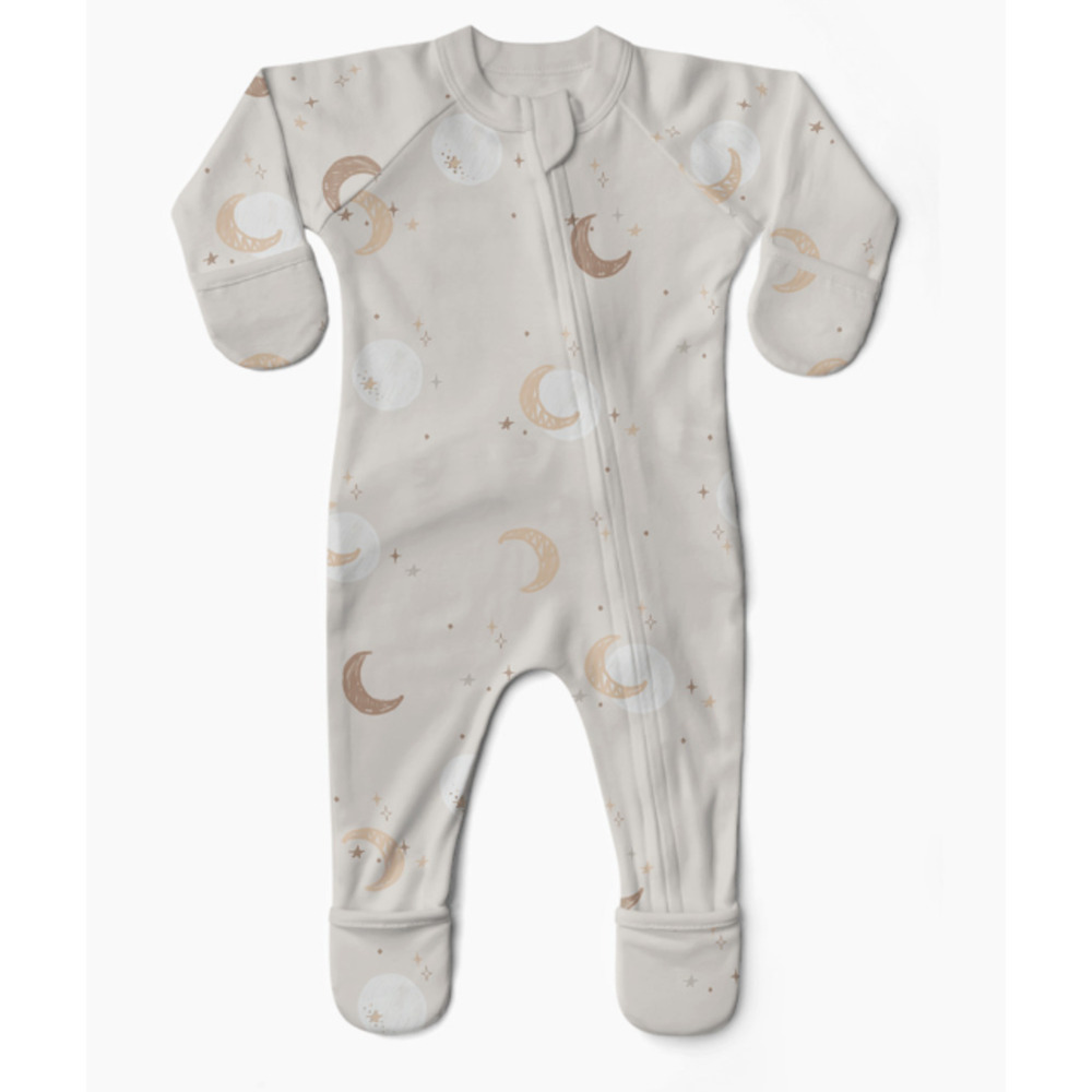 Goumi Kids‎ Luna Grow With You Footie Snug Fit 6-9 months NWT